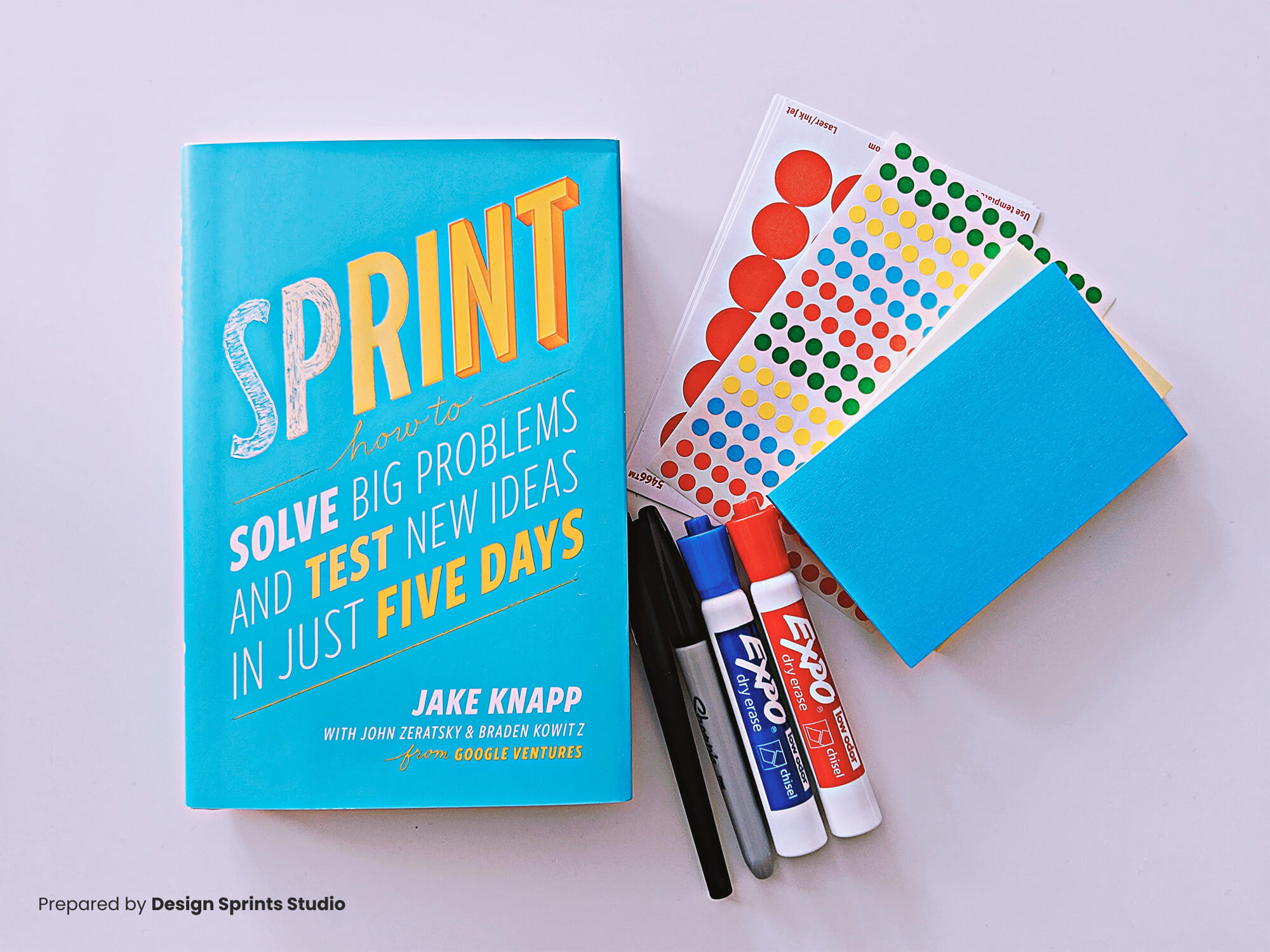 Design Sprint Book Timer Sticky Notes