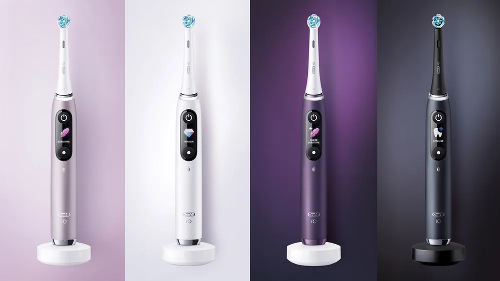 Oral B redesign electric toothbrush