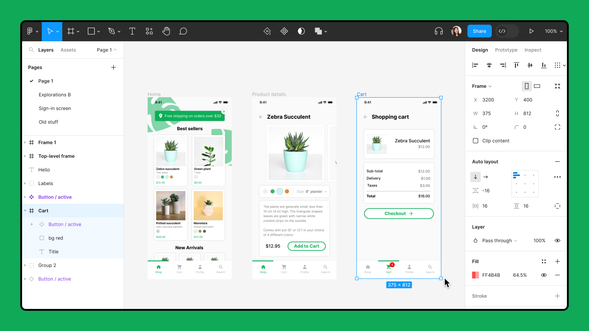 Figma - Real-time Collaborative Interface Design Tool
